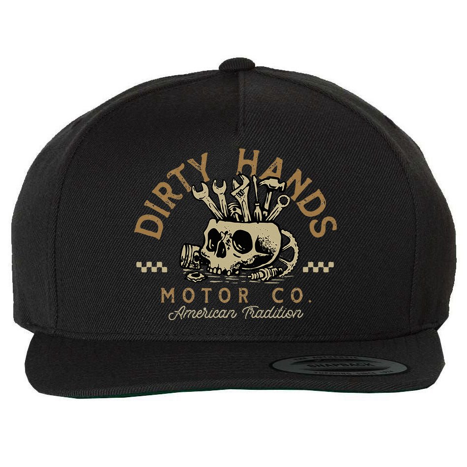 Car Enthusiasts & Mechanics Muscle Car Racing Gearheads Wool Snapback Cap
