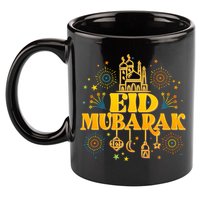 Celebrate EID MUBARAK 11oz C Handle Ceramic Mug