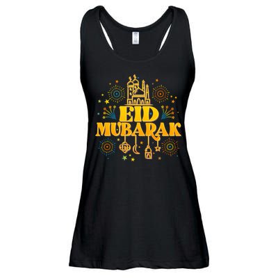 Celebrate EID MUBARAK Ladies Essential Flowy Tank