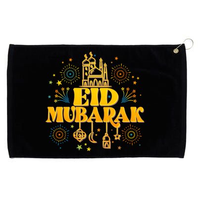 Celebrate EID MUBARAK Grommeted Golf Towel