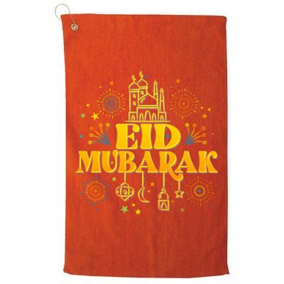 Celebrate EID MUBARAK Platinum Collection Golf Towel