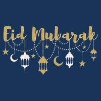 Celebrate Eid Mubarak Festival Infant Baby Jersey Bodysuit