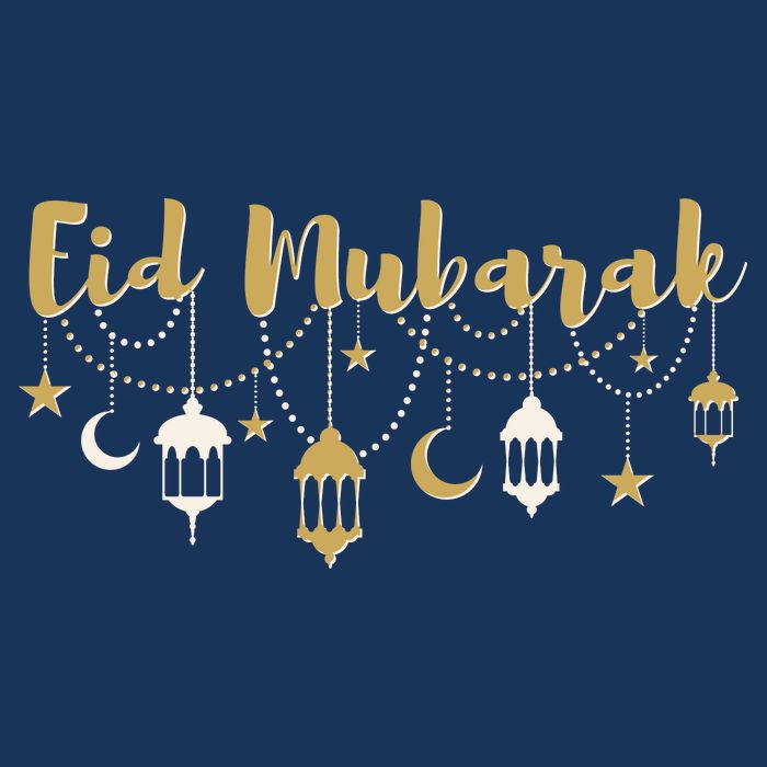 Celebrate Eid Mubarak Festival Infant Baby Jersey Bodysuit