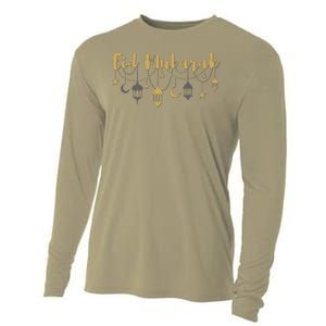 Celebrate Eid Mubarak Festival Cooling Performance Long Sleeve Crew