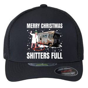 Cousin Eddie Merry Christmas Shitters Full Flexfit Unipanel Trucker Cap