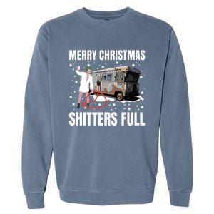 Cousin Eddie Merry Christmas Shitters Full Garment-Dyed Sweatshirt