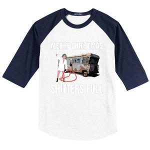 Cousin Eddie Merry Christmas Shitters Full Baseball Sleeve Shirt