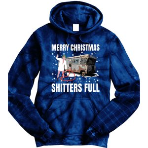 Cousin Eddie Merry Christmas Shitters Full Tie Dye Hoodie