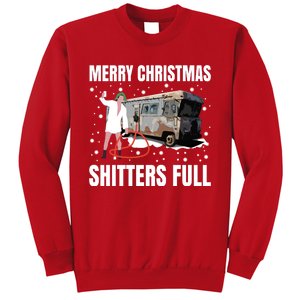 Cousin Eddie Merry Christmas Shitters Full Sweatshirt