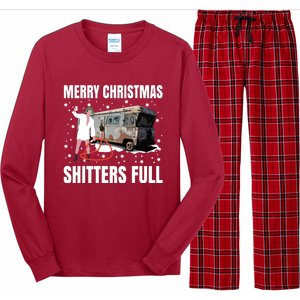 Cousin Eddie Merry Christmas Shitters Full Long Sleeve Pajama Set