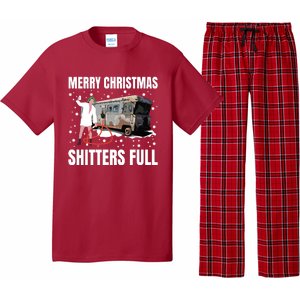 Cousin Eddie Merry Christmas Shitters Full Pajama Set