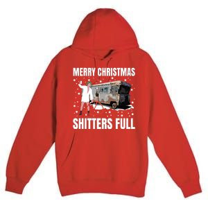 Cousin Eddie Merry Christmas Shitters Full Premium Pullover Hoodie