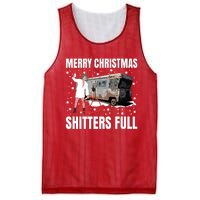 Cousin Eddie Merry Christmas Shitters Full Mesh Reversible Basketball Jersey Tank