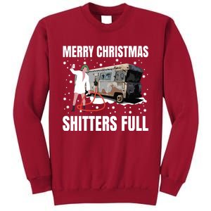 Cousin Eddie Merry Christmas Shitters Full Tall Sweatshirt