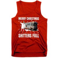 Cousin Eddie Merry Christmas Shitters Full Tank Top