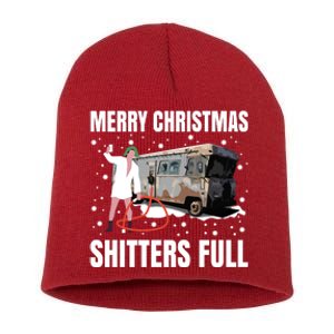 Cousin Eddie Merry Christmas Shitters Full Short Acrylic Beanie