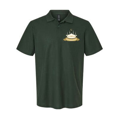 Celebrate EID MUBARAK Festival Softstyle Adult Sport Polo