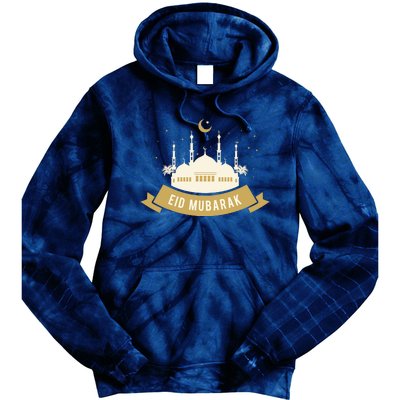 Celebrate EID MUBARAK Festival Tie Dye Hoodie