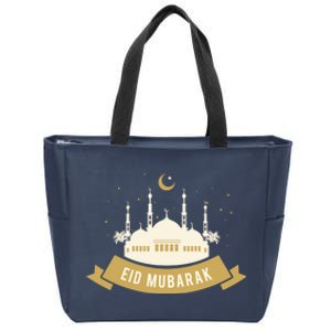 Celebrate EID MUBARAK Festival Zip Tote Bag