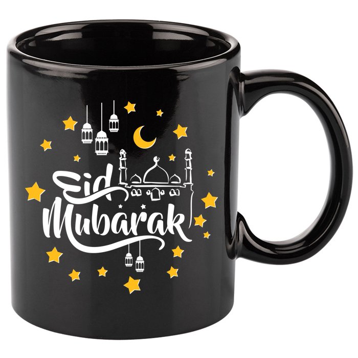 Celebrate Eid Mubarak 11oz C Handle Ceramic Mug