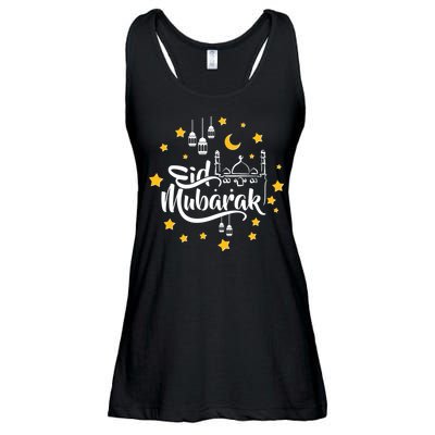 Celebrate Eid Mubarak Ladies Essential Flowy Tank
