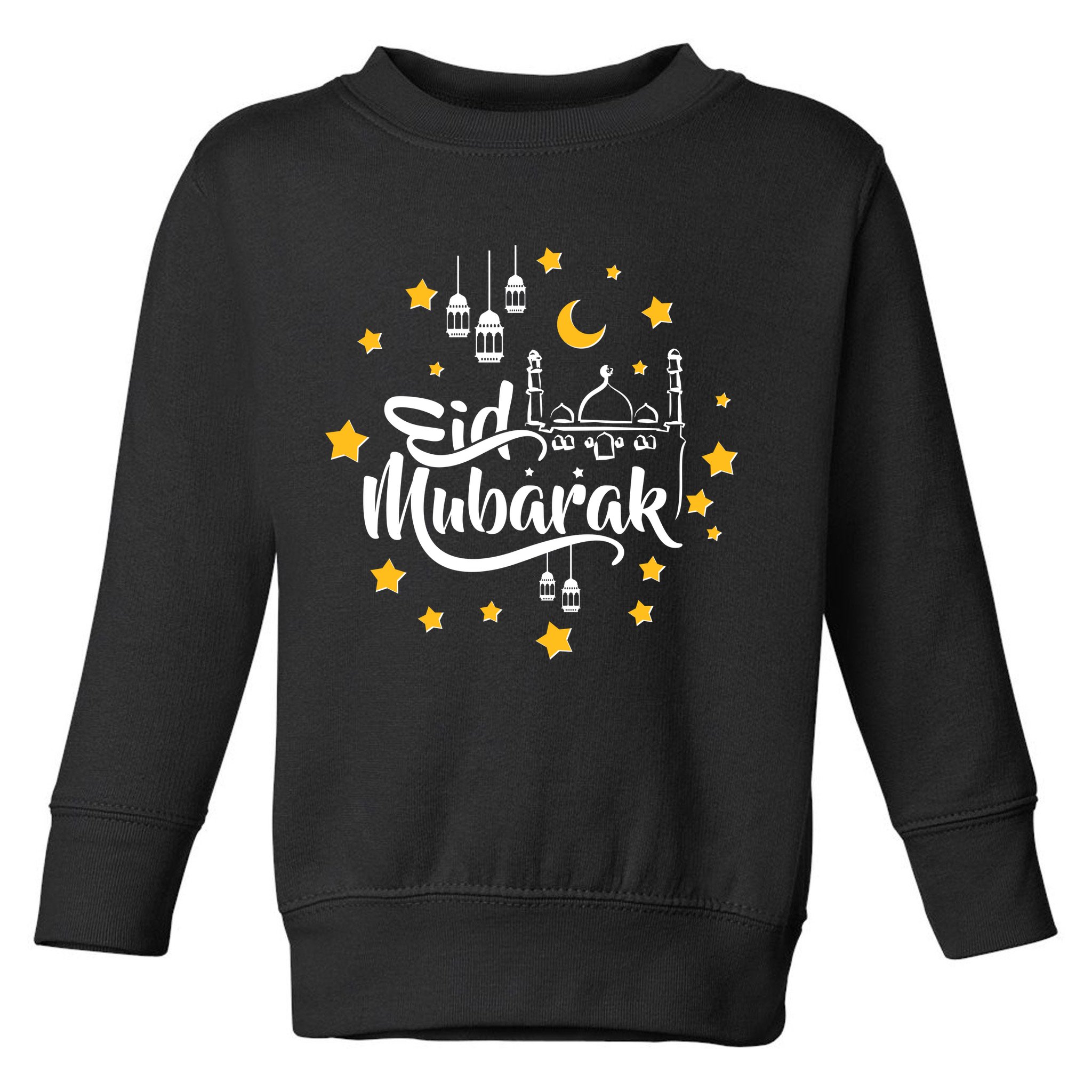 Celebrate Eid Mubarak Toddler Sweatshirt