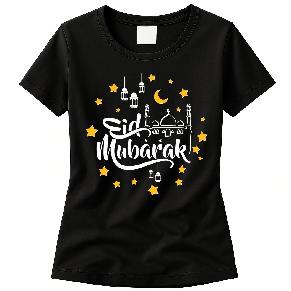 Celebrate Eid Mubarak Womens T-Shirt