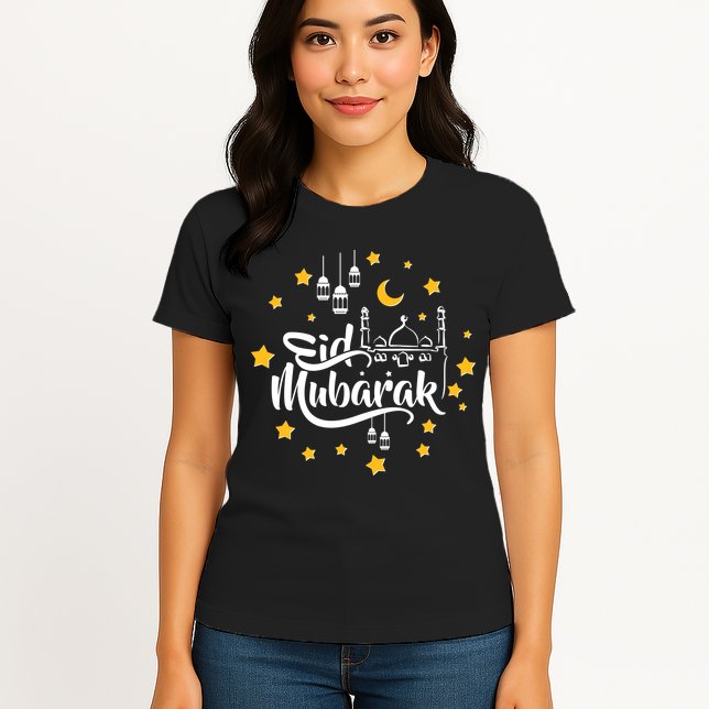 Celebrate Eid Mubarak Womens T-Shirt