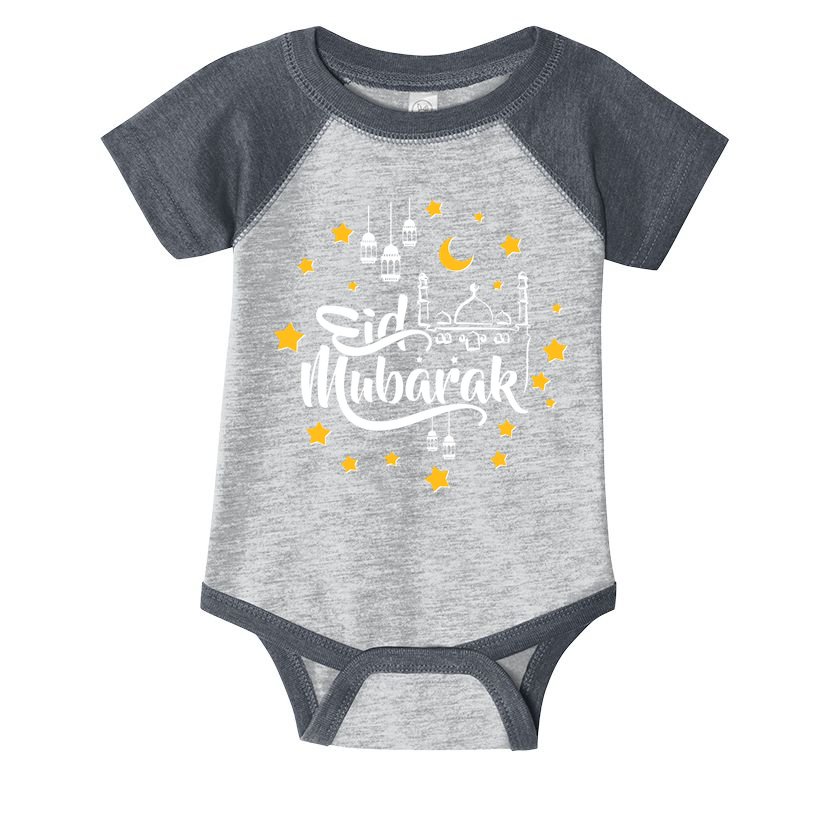 Celebrate Eid Mubarak Infant Baby Jersey Bodysuit