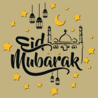 Celebrate Eid Mubarak Button