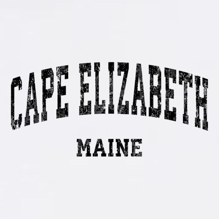 Cape Elizabeth Maine Me Vintage Varsity Sports Design Toddler T-Shirt