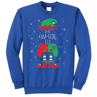 Christmas Elf Matching Gamer Family Gaming Sweatshirt