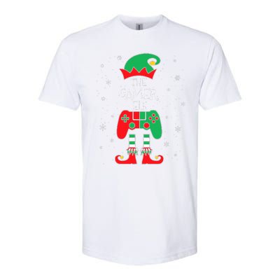 Christmas Elf Matching Gamer Family Gaming Softstyle CVC T-Shirt