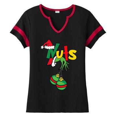 Christmas Elf Matching Gamer Family Funny Gaming PJ  Ladies Halftime Notch Neck Tee