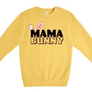 Cute Easter Mama Bunny Matching Family Shirts Premium Crewneck Sweatshirt