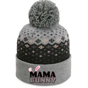 Cute Easter Mama Bunny Matching Family Shirts The Baniff Cuffed Pom Beanie