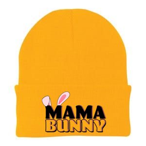 Cute Easter Mama Bunny Matching Family Shirts Knit Cap Winter Beanie