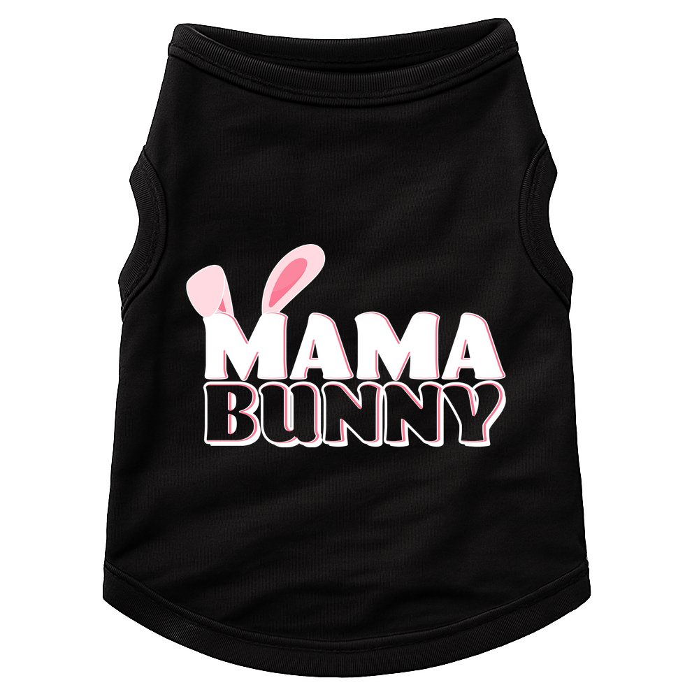 Cute Easter Mama Bunny Matching Family Shirts Doggie Tank