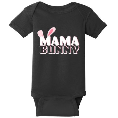 Cute Easter Mama Bunny Matching Family Shirts Baby Bodysuit