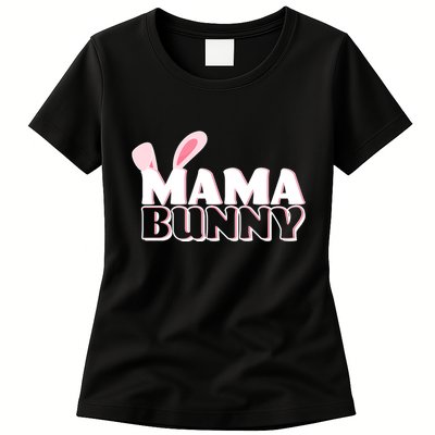 Cute Easter Mama Bunny Matching Family Shirts Womens T-Shirt