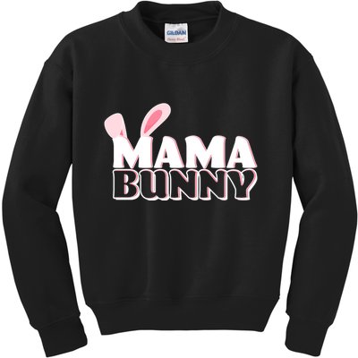 Cute Easter Mama Bunny Matching Family Shirts Kids Sweatshirt