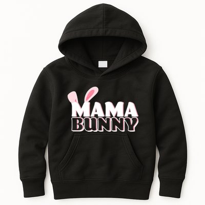 Cute Easter Mama Bunny Matching Family Shirts Kids Hoodie