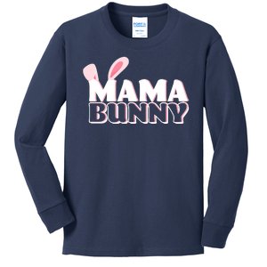 Cute Easter Mama Bunny Matching Family Shirts Kids Long Sleeve Shirt