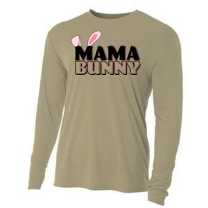 Cute Easter Mama Bunny Matching Family Shirts Cooling Performance Long Sleeve Crew