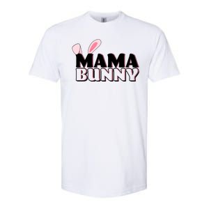 Cute Easter Mama Bunny Matching Family Shirts Softstyle CVC T-Shirt