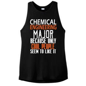 Chemical Engineering Major Because Only Cool People Seem To Funny Gift Ladies PosiCharge Tri-Blend Wicking Tank