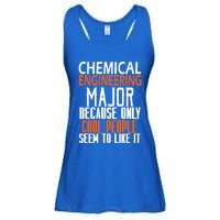 Chemical Engineering Major Because Only Cool People Seem To Funny Gift Ladies Essential Flowy Tank