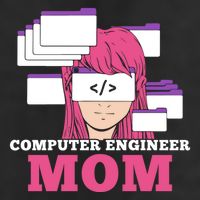 Computer Engineer Mom Coder Coding Programmer Programming Gift Cool Comfort Performance Bucket Hat