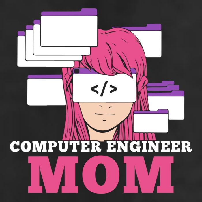 Computer Engineer Mom Coder Coding Programmer Programming Gift Cool Comfort Performance Bucket Hat