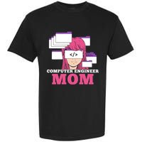Computer Engineer Mom Coder Coding Programmer Programming Gift Garment-Dyed Heavyweight T-Shirt
